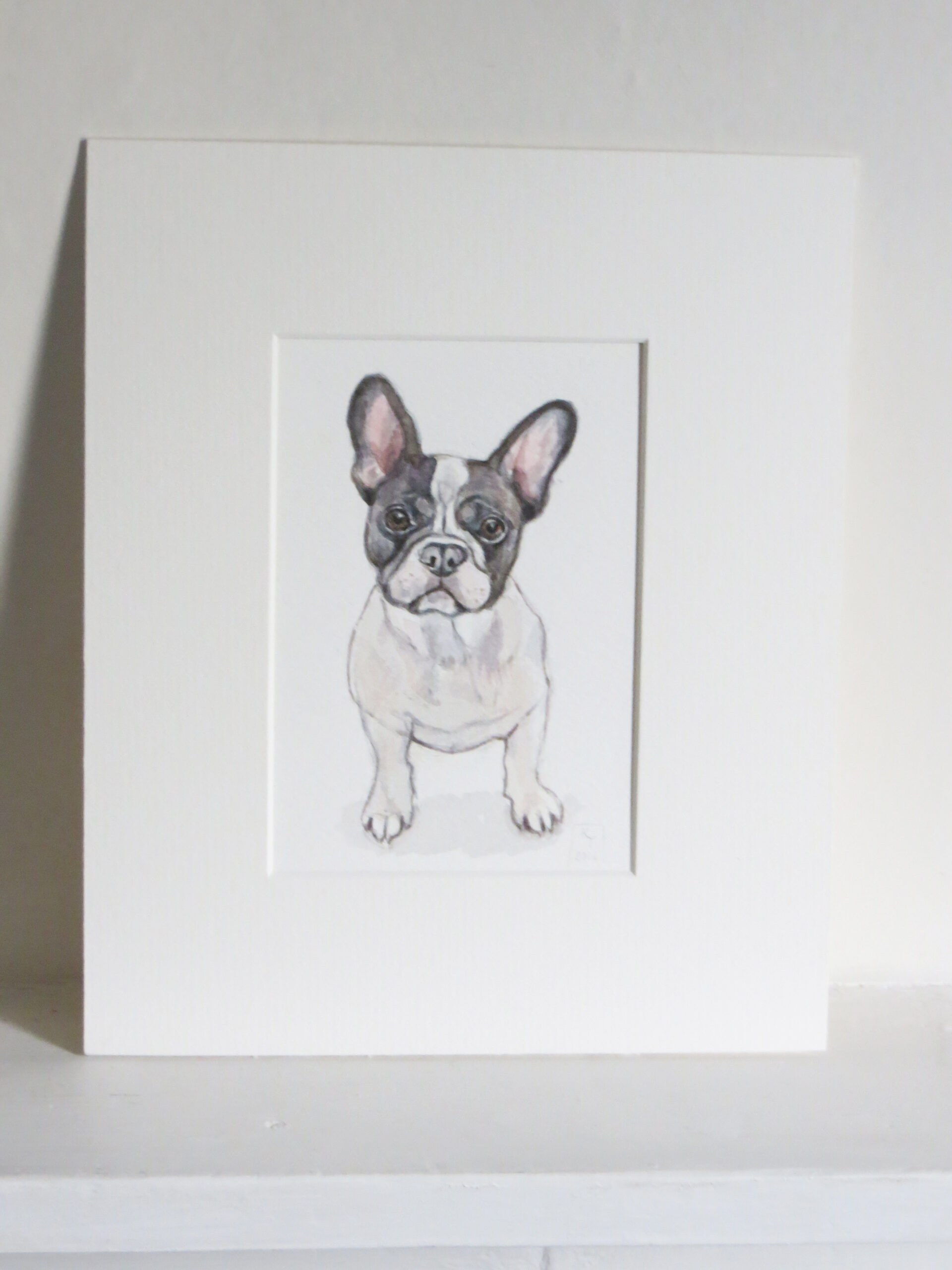 French bulldog art outlet print